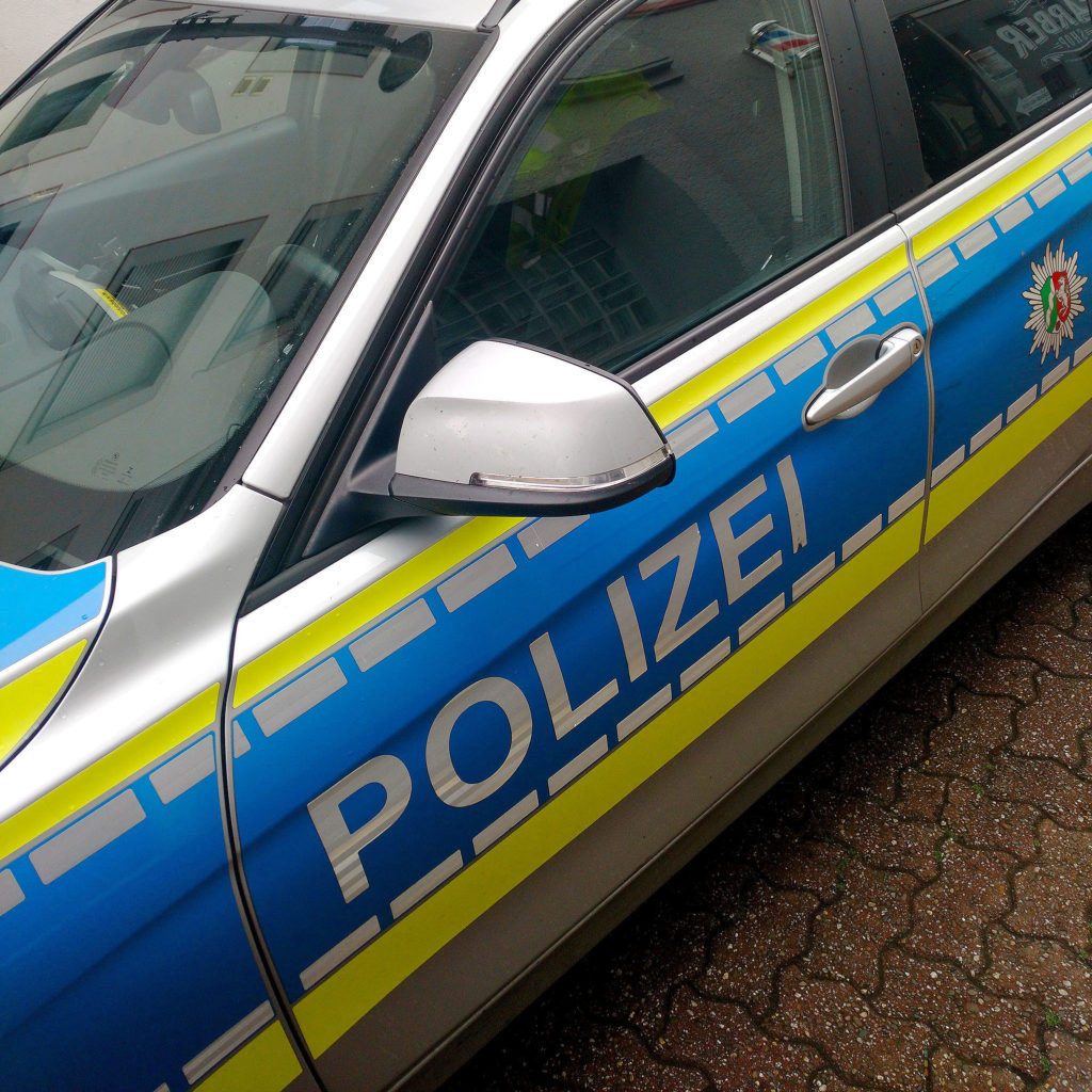 Polizei Wagen Dorsten Unfall