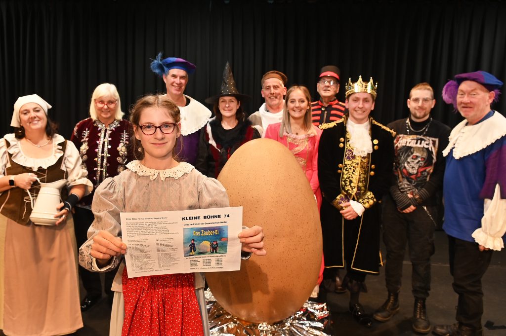 Die Amateurtheatergruppe Kleine Bühne 74 aus Wulfen führt auch in diesem Jahr wieder ein Weihnachts-Märchen auf.