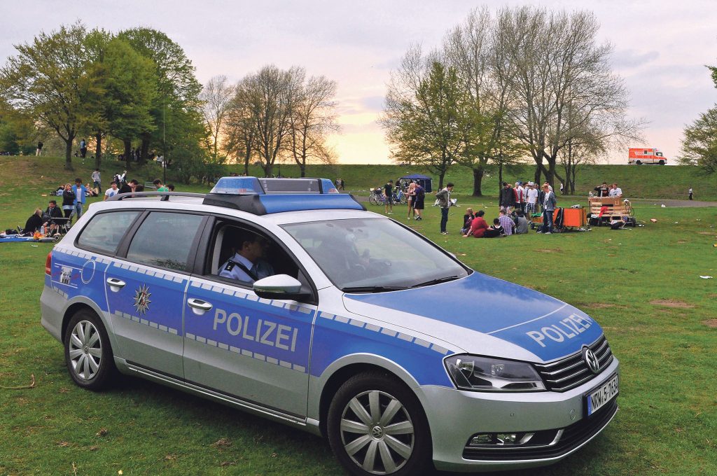 Stadt Dorsten und Polizei werden am Maifeiertag wieder mit starker Präsenz im Bürgerpark Maria Lindenhof vor Ort sein und die Einhaltung der "Spielregeln" kontrollieren.